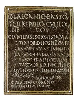 Tabula: Roman city of Clunia