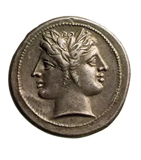 Janus: Roman Coin Featuring Janus