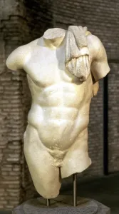 Torso: Roman copy of Greek statue