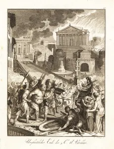 Martin Poltzel: Roman Emperor Aulus Vitellius thrown into the