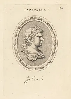 Abraham Blooteling: Roman emperor Caracalla
