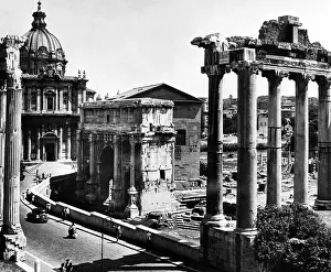 Septimius: Roman Forum Arch of Septimius Severus, ca. ?