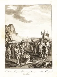 Joseph Schalbacher: Roman general Manlius Torquatus orders the beheading