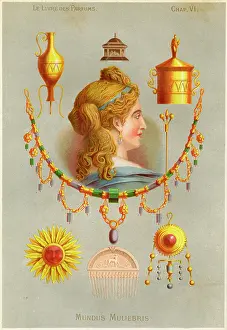 Trinkets: ROMAN LADY/PERFUME HOLD