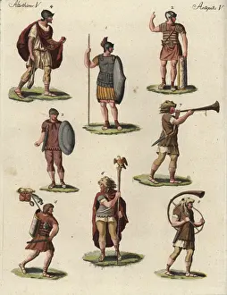Legionnaires: Roman legionnaires and musicians
