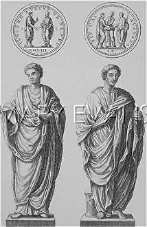 Togas: ROMAN MEN IN TOGAS