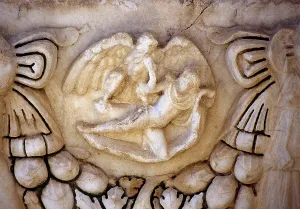 Abducted: Roman relief of the Rape of Ganymede. Turkey