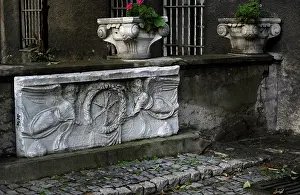 Christogram: Roman Sarcophagus
