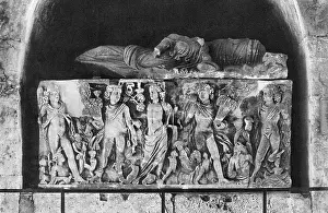 Effigy: Roman Sarcophagus, Jerusalem