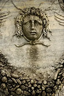 Medusa: Roman Sarcophagus. Medusa