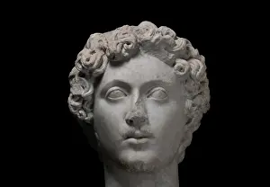 Archeologique: Roman sculpture, Musee Lapidaire, Avignon, Provence, France
