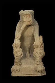 Phallus: Roman sculpture, Musee Lapidaire, Avignon, Provence, France