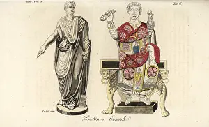 Moderno: Roman senator and consul in toga