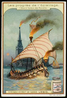 Beacons: Roman Ship at Night