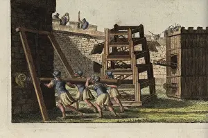 Battering: Roman siege engines