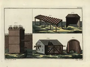 Battering: Roman siege tower, war machines and battering ram