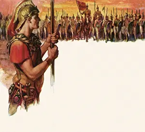 Oncoming: Roman Soldier and Legion