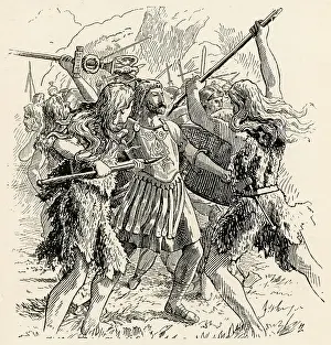 Possession: Roman Standard bearer (throwing the eagle)