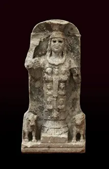 Torque: Roman stele, Musee Lapidaire, Avignon, Provence, France