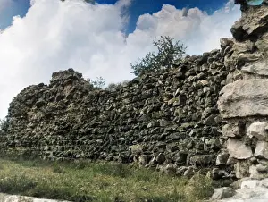 Atcolourisedpic: ROMAN WALL, WALES
