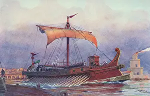 Rowed: Roman Warship