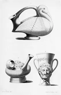 Libation: THREE ROMAN WINE VESSELS