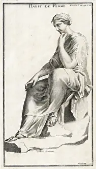 Buttoned: Roman Woman
