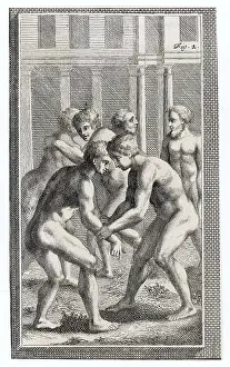 Wrestlers: Roman wrestling