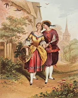 Strolling: Romance and swallows