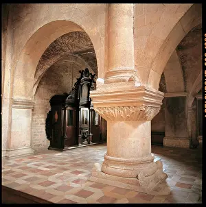 Emmeram: Romanesque column in the minster