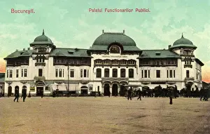 Administrations: Romania - Bucharest - Public Servants Palace
