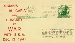 Fundraising: Romania, Bulgaria and Hungary at War with USA, WW2