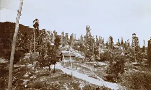 Derrick: Romania - Bustenari - Oil Rigs