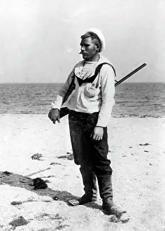 Dobruja: Romanian beach guard, 1916