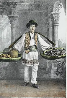 Figs: Romanian Fruit Seller