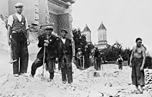 Bessarabia: Romanian Jews at forced labor, 1941