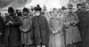 Transylvania: Romanian prisoners of war, 1916