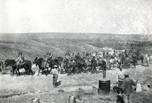 Retreating: Romanian soldiers retreating, WW1