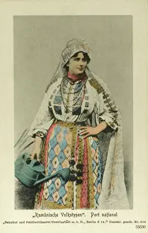 Chemise: Romanian Woman and watering can