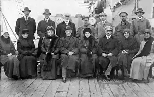 Romanov group on HMS Nelson