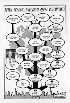 Genealogical: Romanovs genealogical tree, 1994