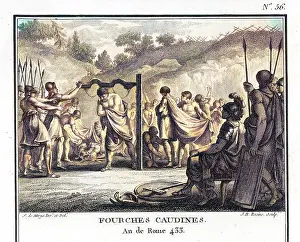 Servitude: Romans defeated by the Samnites