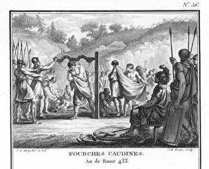 Servitude: Romans defeated by the Samnites