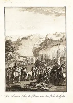 Heathen: Romans humiliated by the Samnites at the Claudine