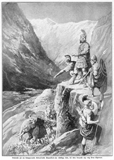 Hannibals: Romans Watching Hannibal iin the Alps