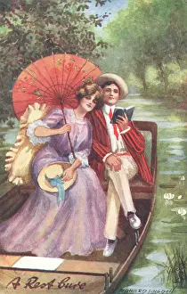 Publisher: Romantic Couple Boating