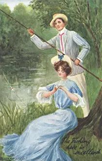 Publisher: Romantic Couple Boating