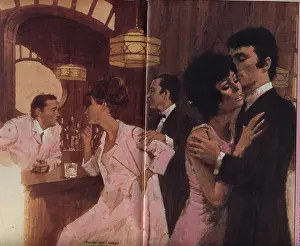 Illicit: Romantic illustration in Woman's Weekly