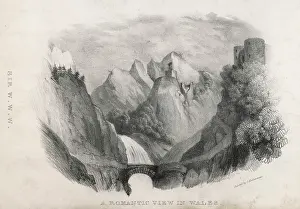 Trompe: ROMANTIC VIEW IN WALES, optical illusion