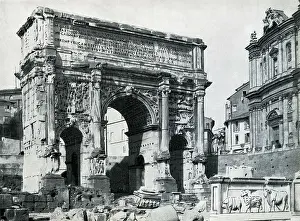 Severo: Rome, Italy - Arch of Septimus Severus